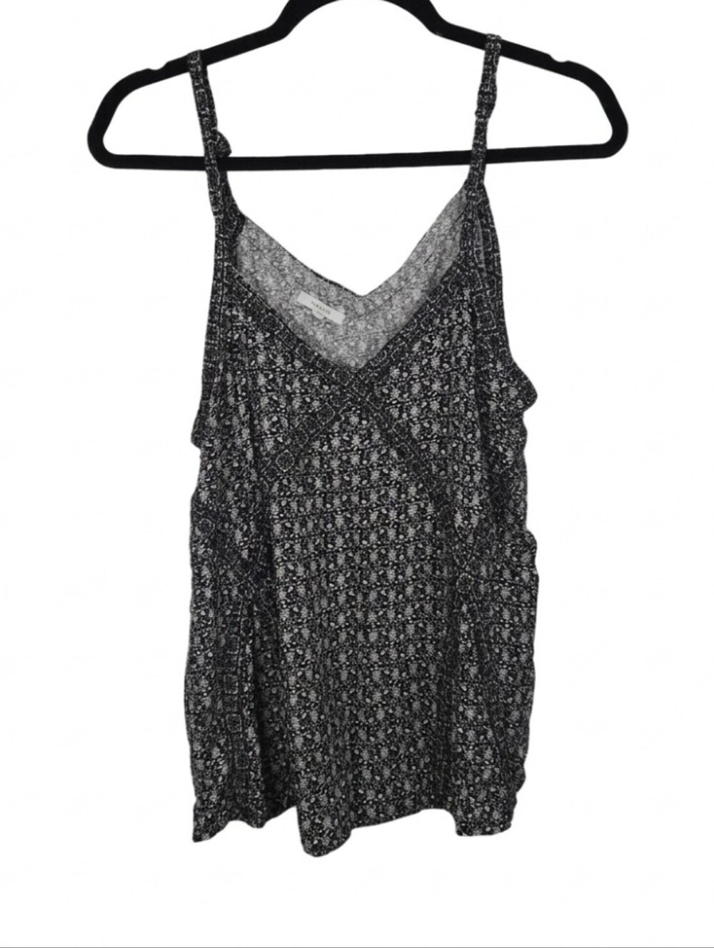 Maurices black printed tank
